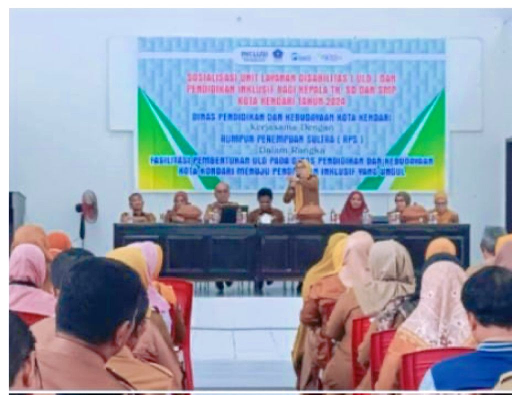 Cover Pembentukan Unit Layanan Disabilitas Pada Dinas Pendidikan Dan Kebudayaan Kota Kendari