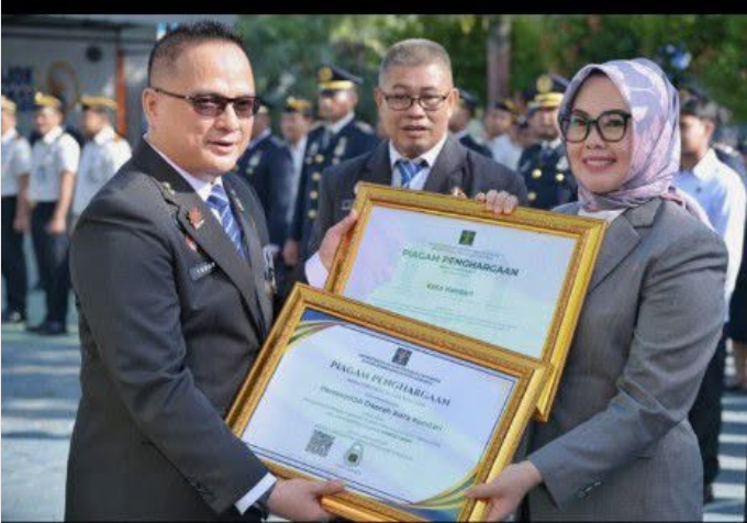Pemerintah Kota Kendari Raih Penghargaan Pengelolaan JDIH & Indeks Reformasi Hukum